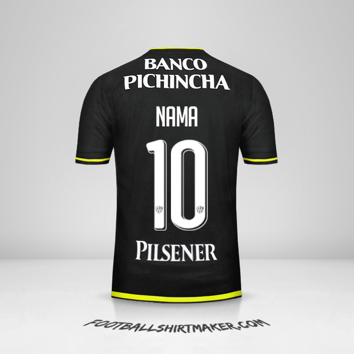 Jersey Barcelona SC 2016 Alternatif -  nama - 10