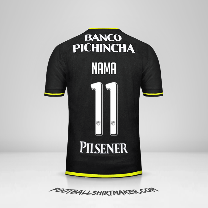 Jersey Barcelona SC 2016 Alternatif -  nama - 11