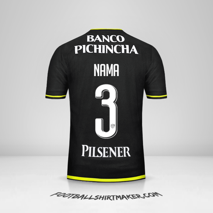 Jersey Barcelona SC 2016 Alternatif -  nama - 3