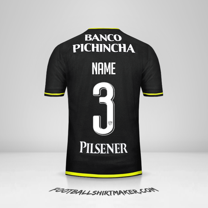 Jersey Barcelona SC 2016 Away -  name - 3
