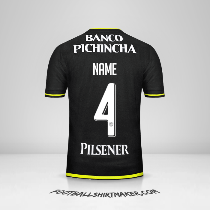 Jersey Barcelona SC 2016 Away -  name - 4