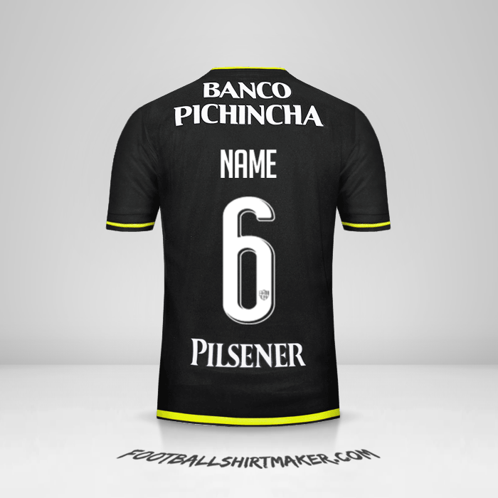 Jersey Barcelona SC 2016 Away -  name - 6
