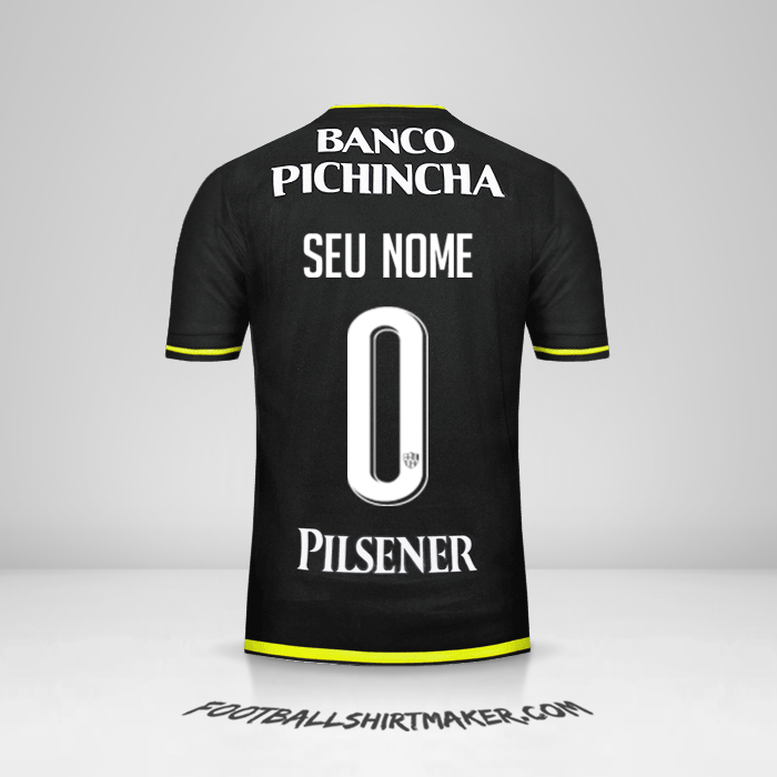 Camisa Barcelona SC 2016 II -  seu nome - 0