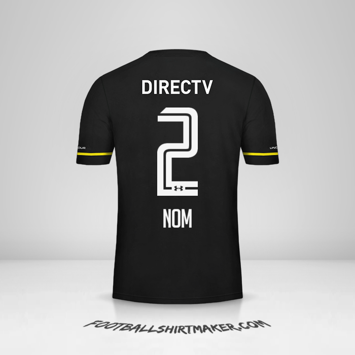 Maillot Colo Colo 2016 Extérieur -  nom - 2