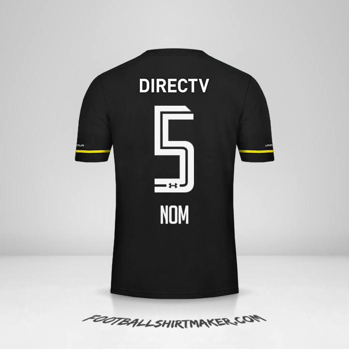 Maillot Colo Colo 2016 Extérieur -  nom - 5