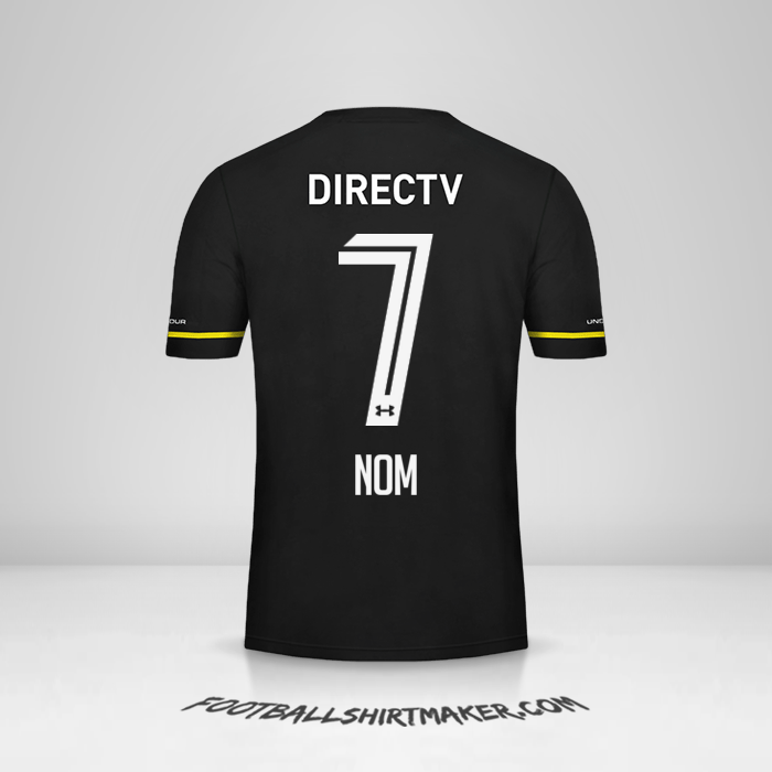 Maillot Colo Colo 2016 Extérieur -  nom - 7
