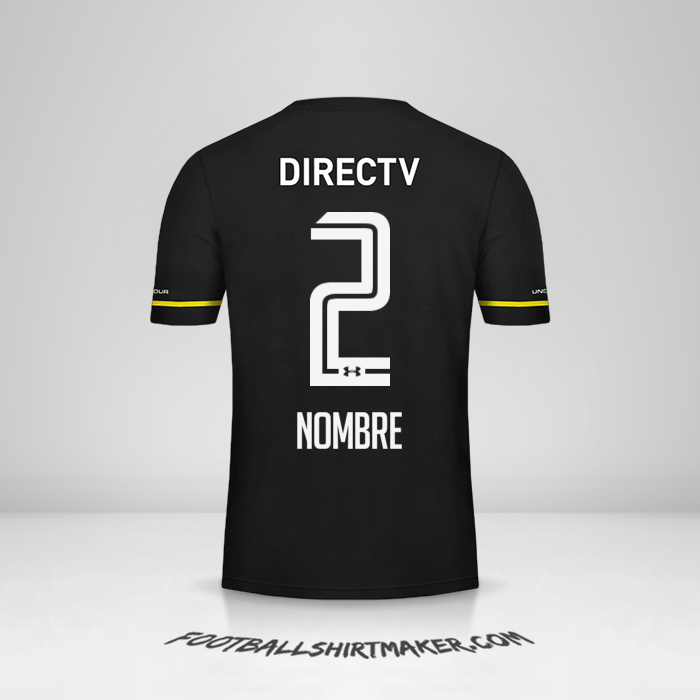 Jersey Colo Colo 2016 Visita -  nombre - 2