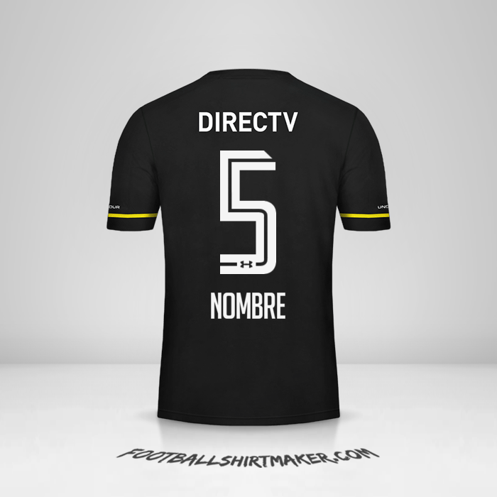 Jersey Colo Colo 2016 Visita -  nombre - 5