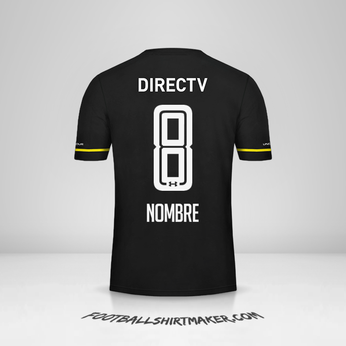 Jersey Colo Colo 2016 Visita -  nombre - 8