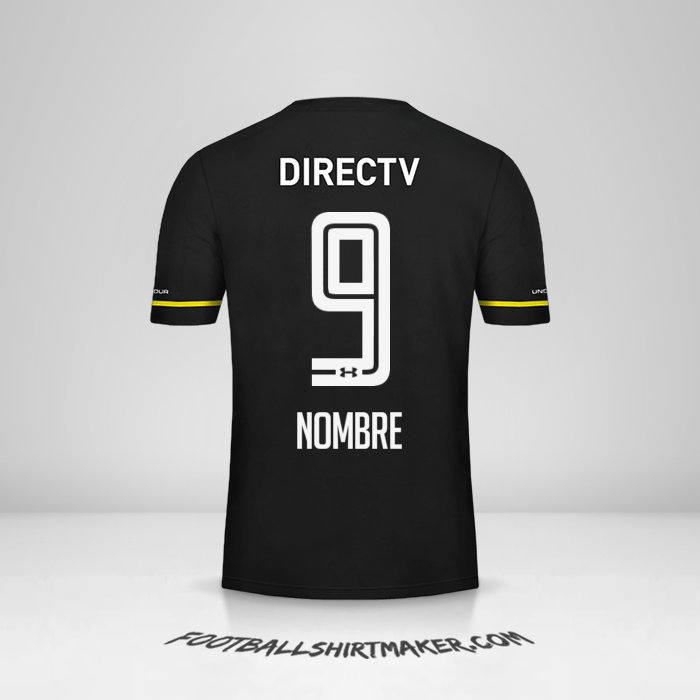 Jersey Colo Colo 2016 Visita -  nombre - 9