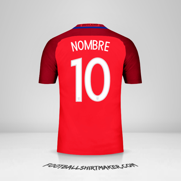 Jersey Inglaterra 2016 Visita -  nombre - 10