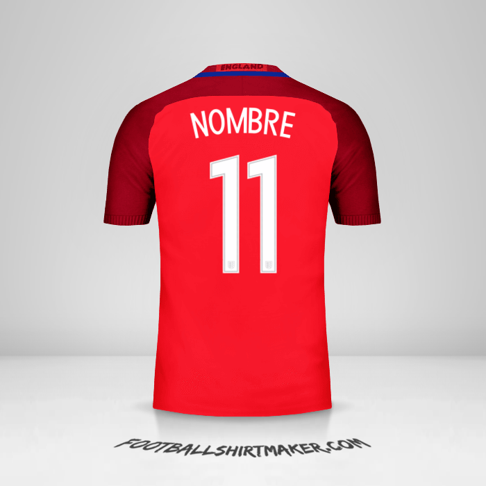 Jersey Inglaterra 2016 Visita -  nombre - 11