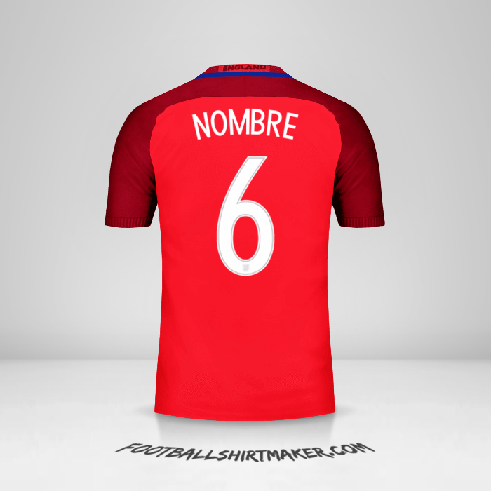 Jersey Inglaterra 2016 Visita -  nombre - 6