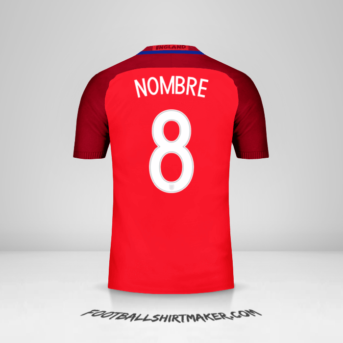 Jersey Inglaterra 2016 Visita -  nombre - 8