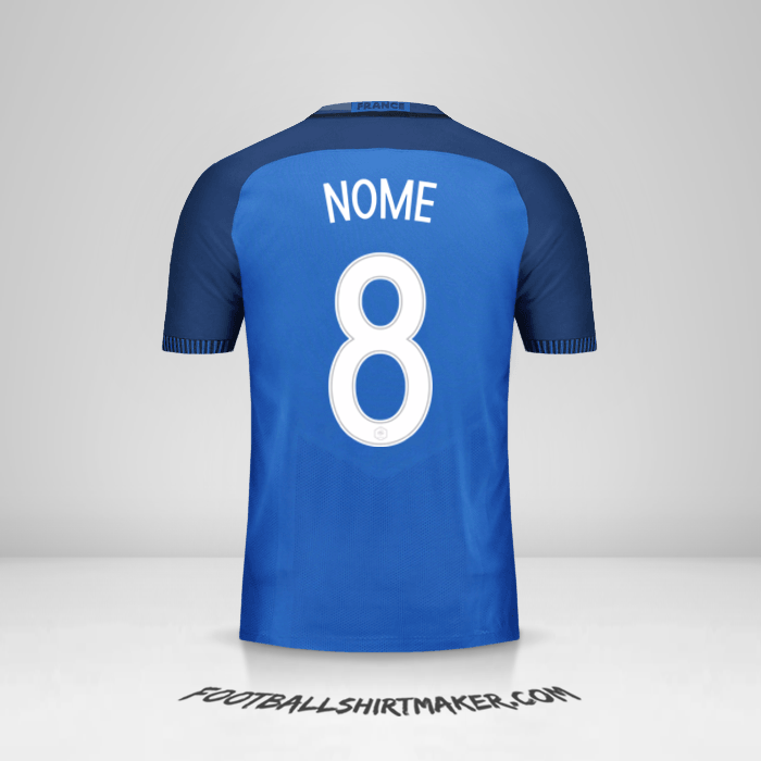 Camisa França 2016 -  nome - 8