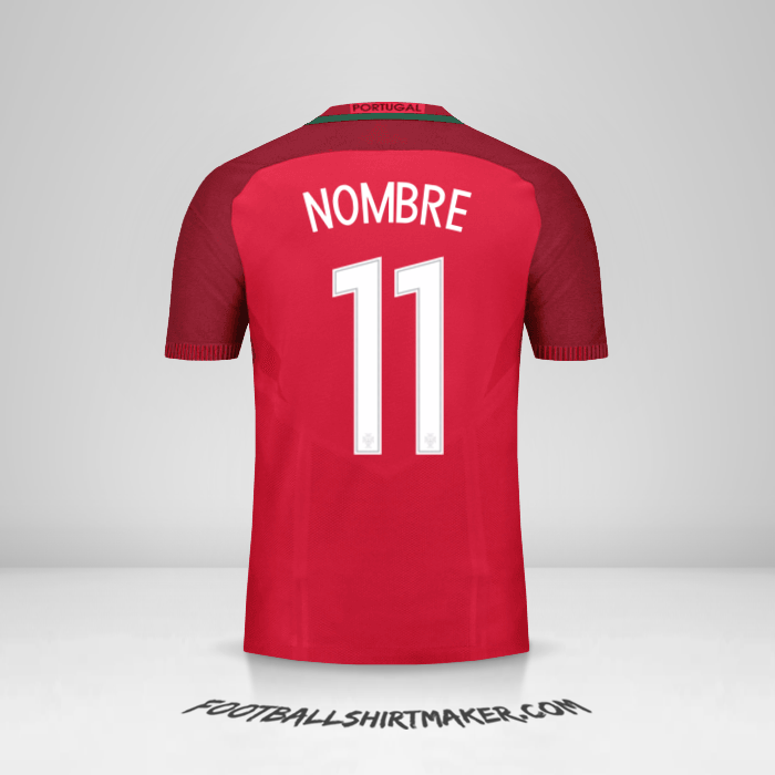 Jersey Portugal 2016 -  nombre - 11