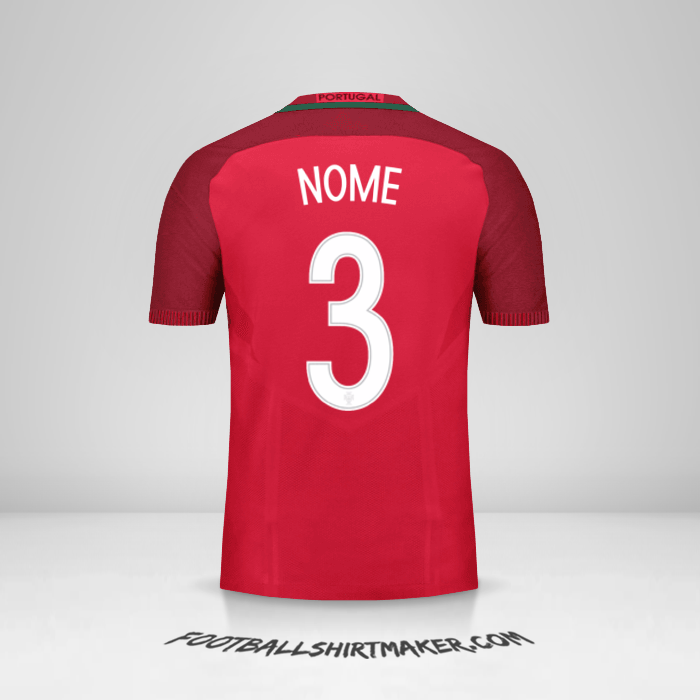 Maglia Portogallo 2016 -  nome - 3