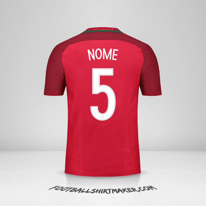 Camisola Portugal 2016 -  nome - 5
