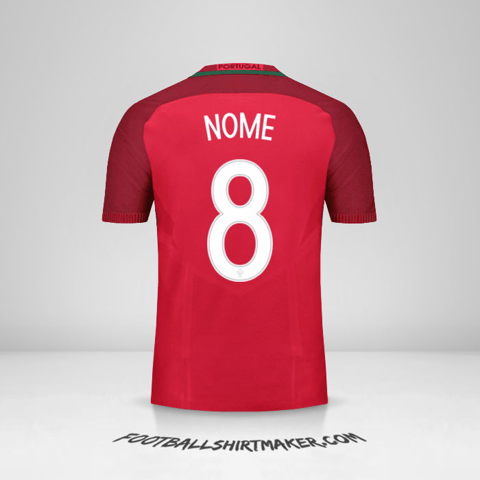 Camisola Portugal 2016 -  nome - 8