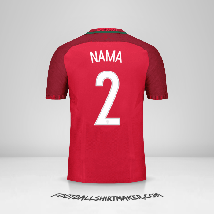 Jersey Portugal 2016 -  nama - 2