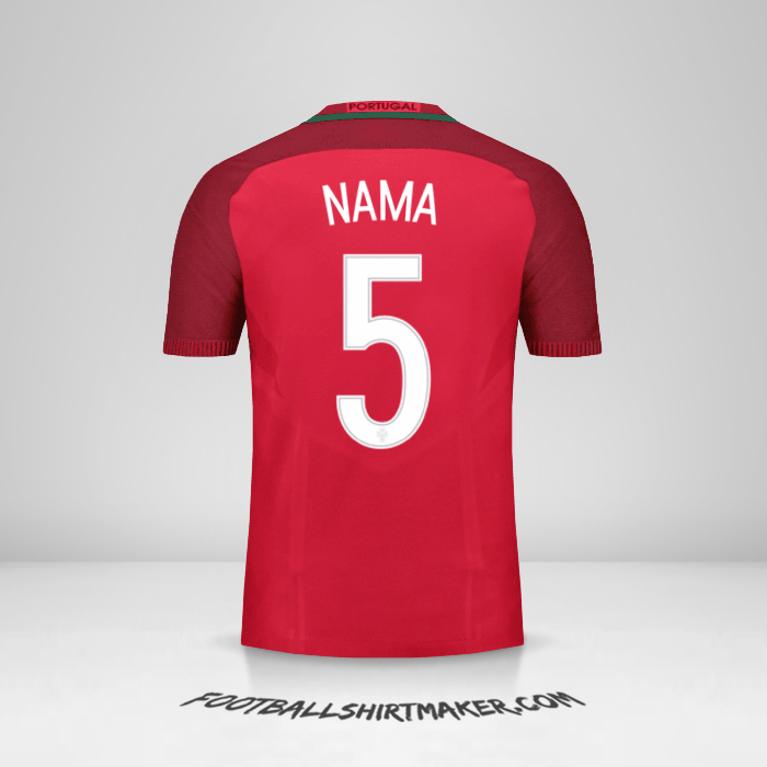 Jersey Portugal 2016 -  nama - 5