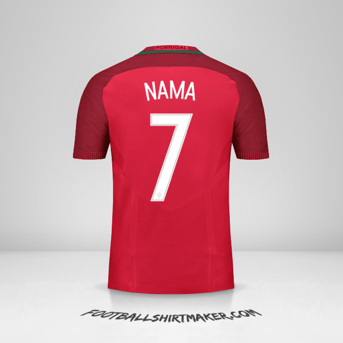 Jersey Portugal 2016 -  nama - 7