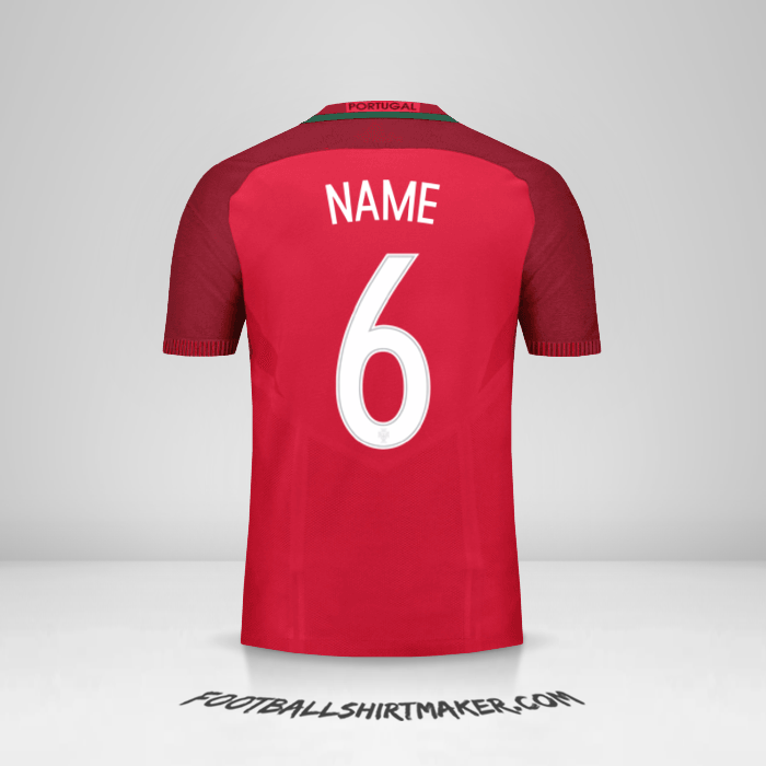 Shirt Portugal 2016 -  name - 6