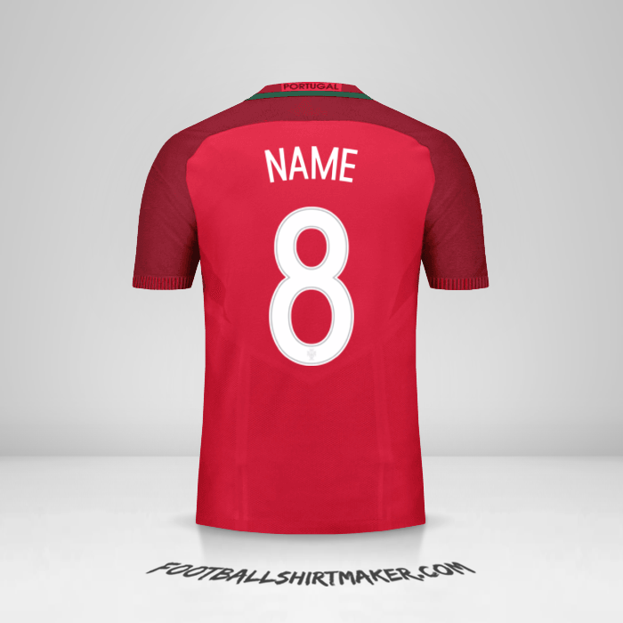 Shirt Portugal 2016 -  name - 8