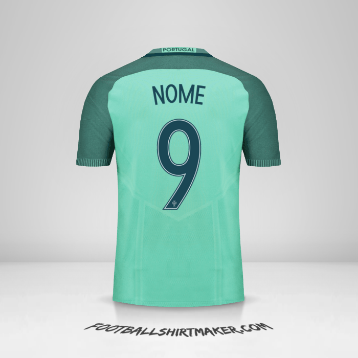 Camisa Portugal 2016 Alternativa -  nome - 9