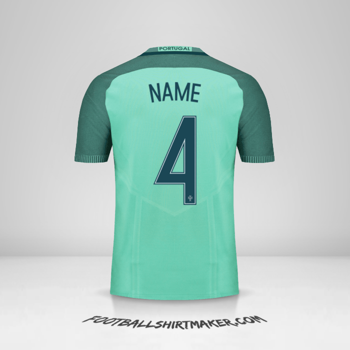 Trikot Portugal 2016 Auswärts -  name - 4