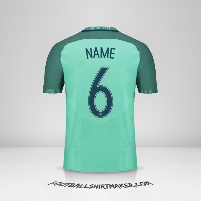 Shirt Portugal 2016 Away -  name - 6