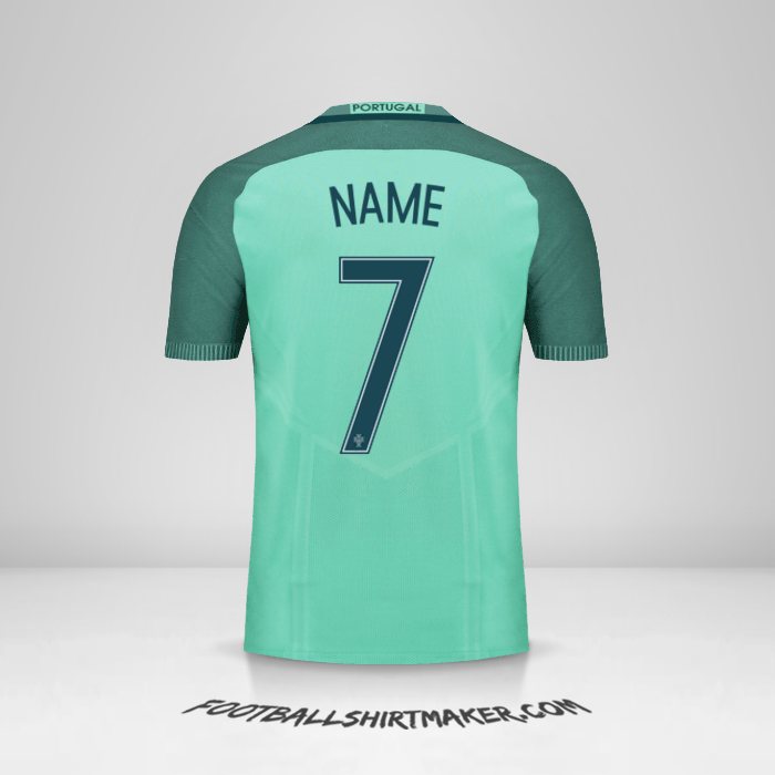 Shirt Portugal 2016 Away -  name - 7