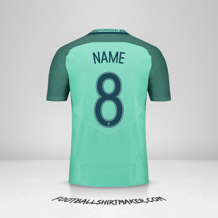 Shirt Portugal 2016 Away -  name - 8