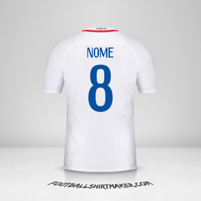 Camisa Chile 2016 Alternativa -  nome - 8