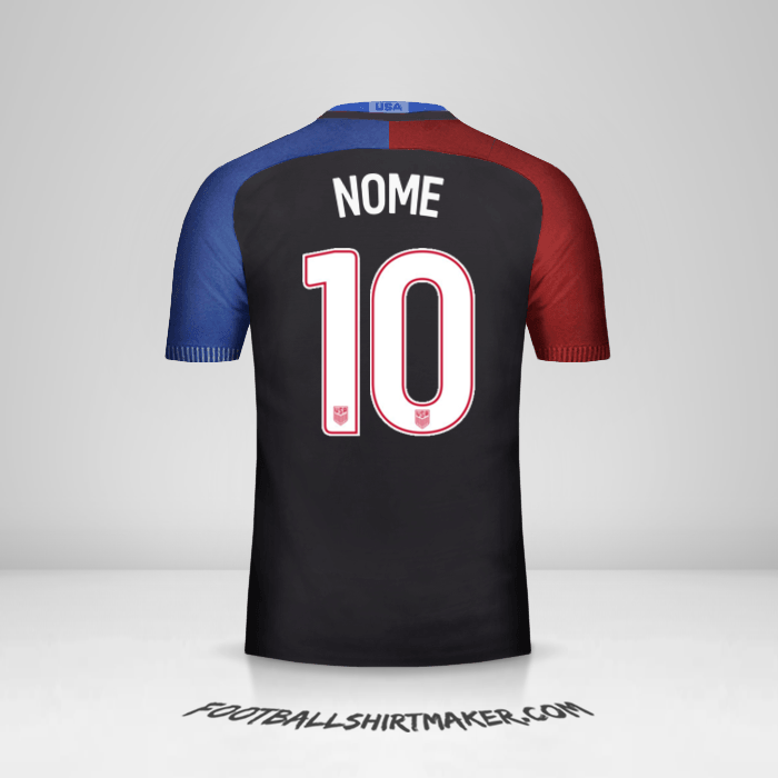 Camisola Estados Unidos 2016/17 Alternativa -  nome - 10
