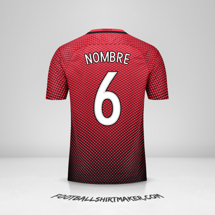 Jersey Turquia 2016 -  nombre - 6