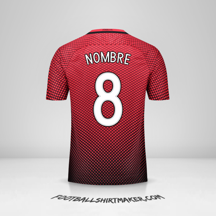 Jersey Turquia 2016 -  nombre - 8