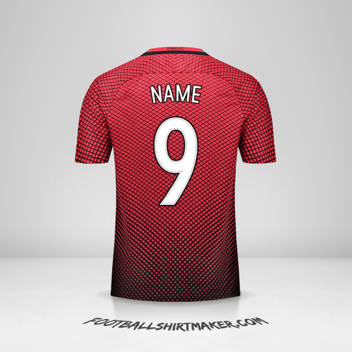 Trikot Türkei 2016 -  name - 9