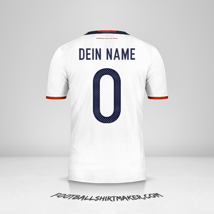Trikot Kolumbien 2016 -  dein name - 0