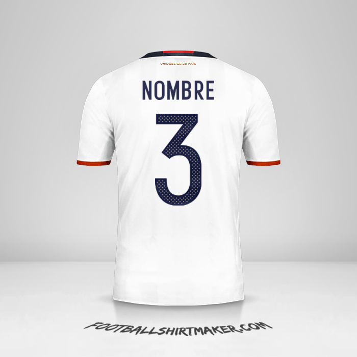 Jersey Colombia 2016 -  nombre - 3