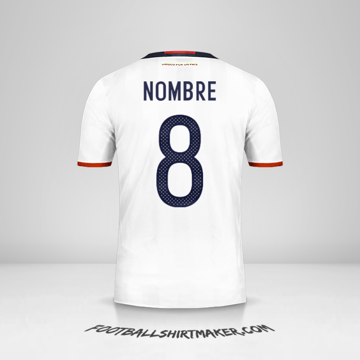Jersey Colombia 2016 -  nombre - 8