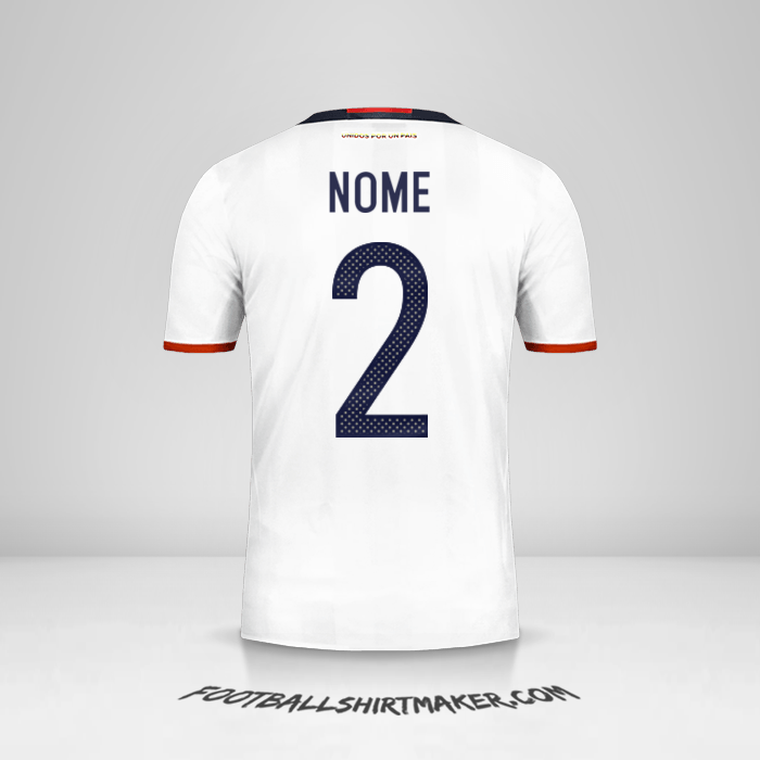 Maglia Colombia 2016 -  nome - 2