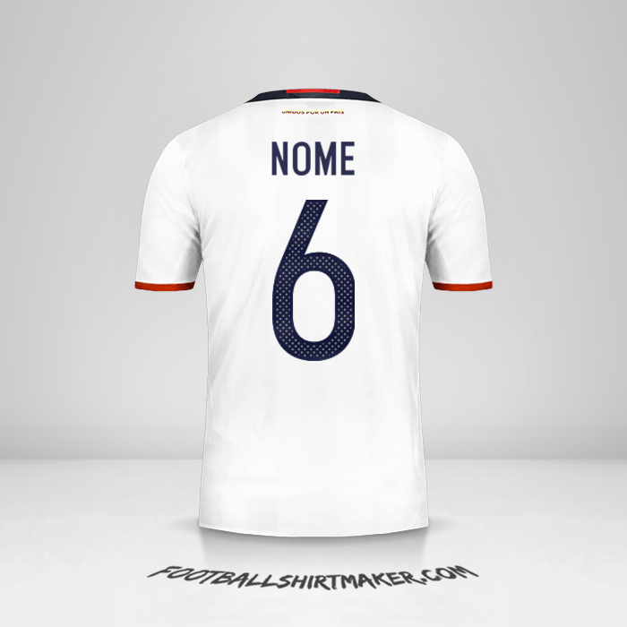 Camisola Colômbia 2016 -  nome - 6