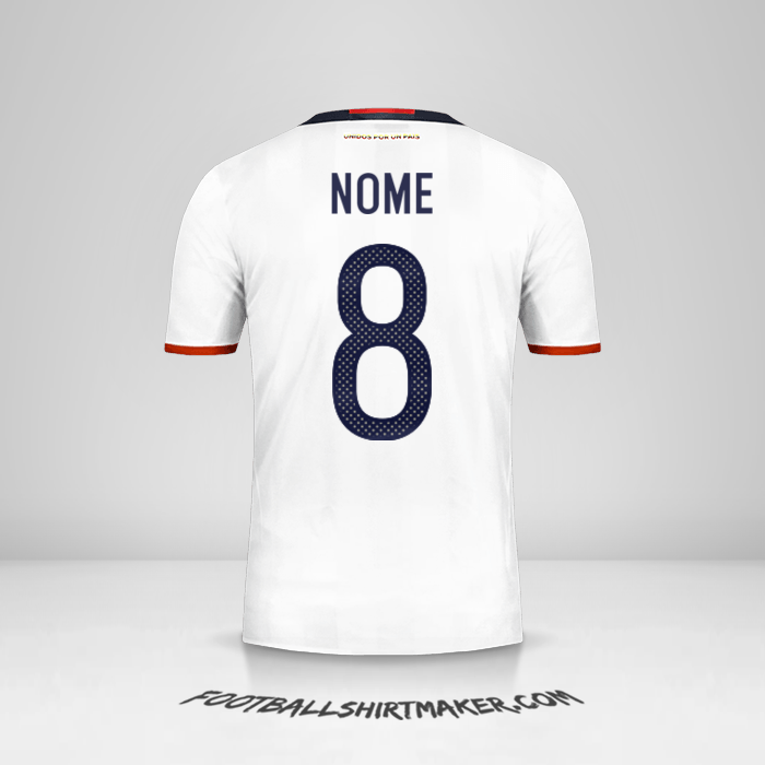 Camisa Colômbia 2016 -  nome - 8