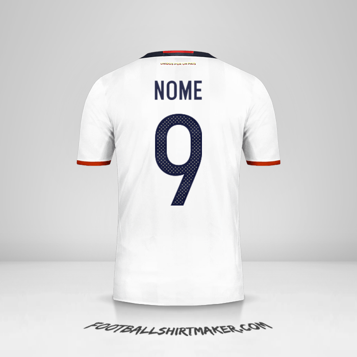 Camisa Colômbia 2016 -  nome - 9