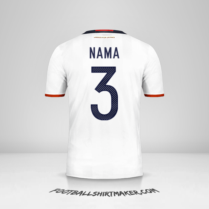 Jersey Kolombia 2016 -  nama - 3