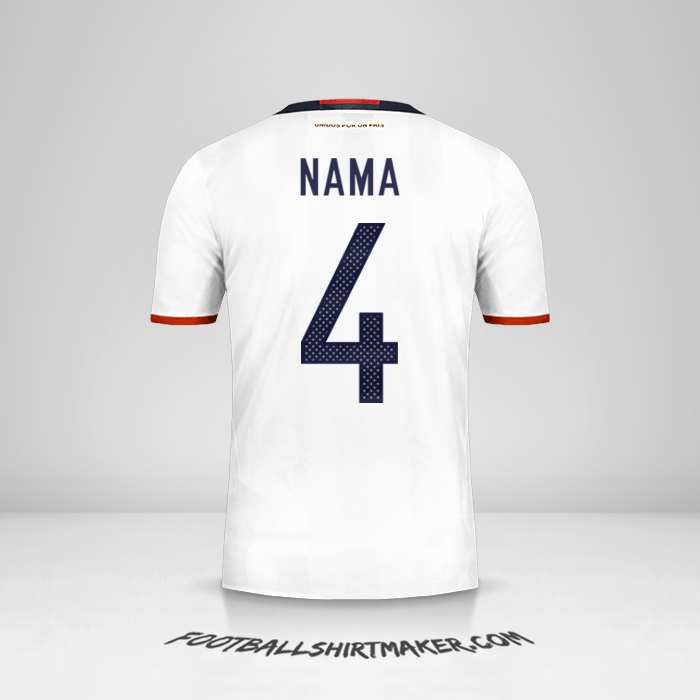 Jersey Kolombia 2016 -  nama - 4