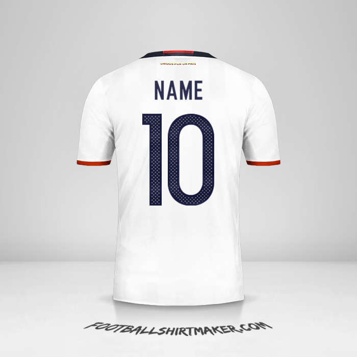 Trikot Kolumbien 2016 -  name - 10