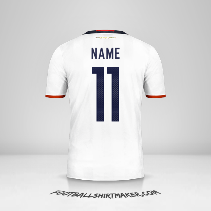 Shirt Colombia 2016 -  name - 11