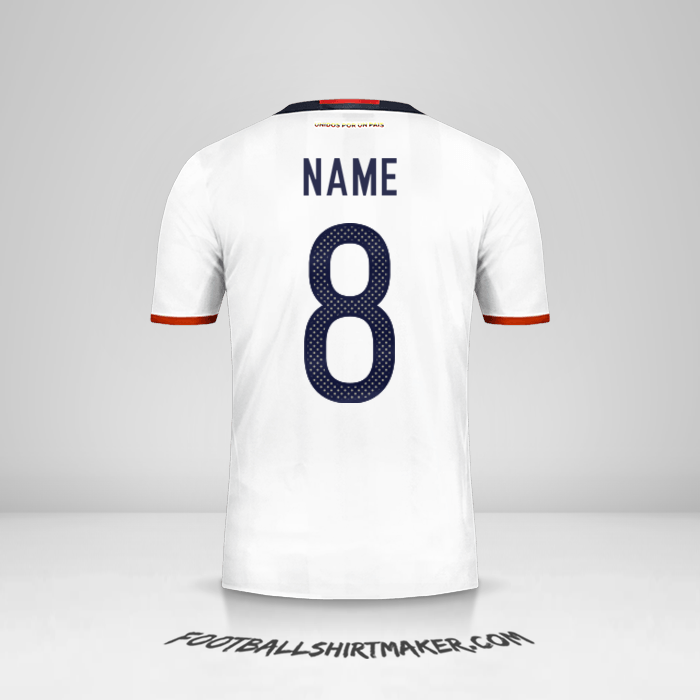 Shirt Colombia 2016 -  name - 8